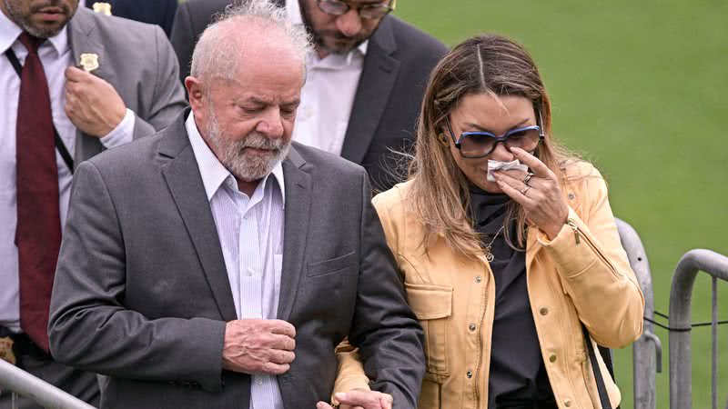 Luiz Inácio e Janja Lula da Silva, presidente do Brasil e primeira-dama, respectivamente - Getty Images