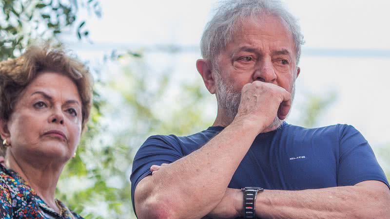 Lula e Dilma em São Bernardo do Campo, 2018 - Getty Images