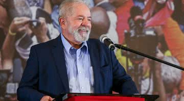 Lula durante evento político - Getty Images