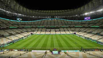 Estádio Lusail, onde guarda de segurança morreu recentemente - Getty Images