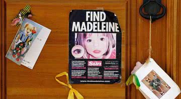 Pôster sobre o desaparecimento de Madeleine McCann - Getty Images