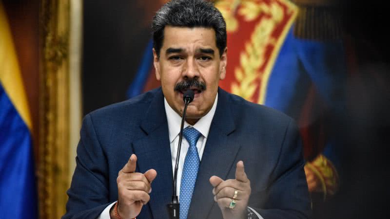 Imagem do presidente da Venezuela, Nicolás Maduro - Getty Images