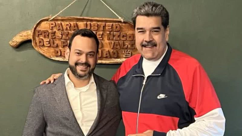 Imagem ilustrativa de Nicolás Maduro ao lado de Manuel Vicente Vadell - Reprodução / Twitter