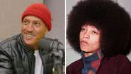 O rapper Mano Brown e a ativista Angela Davis - Divulgação/Jef Delgado e Getty Images