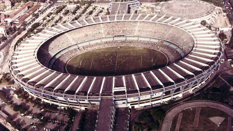 Foto aérea do Maracanã - Divulgação / Fortepan