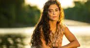 Juliana Paes durante as gravações de 'Pantanal' (2022) - Divulgação/TV Globo