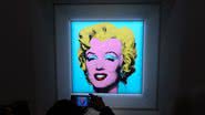 "Shot Sage Blue Marilyn" de Andy Warhol (1964) - Getty Images