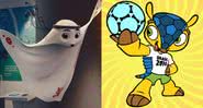 Mascotes da Copa do Mundo - Divulgação/ Fifa