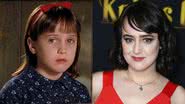 Mara Wilson em 'Matilda' (1996) e atualmente - Reprodução/TriStar Pictures / Getty Images