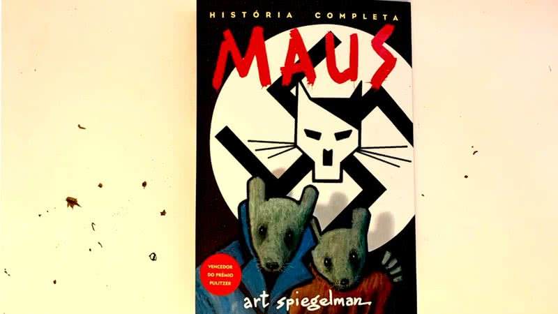 O livro Maus, de Art Spiegelman - Crédito: Imagem de Aventuras na História/Grupo Perfil