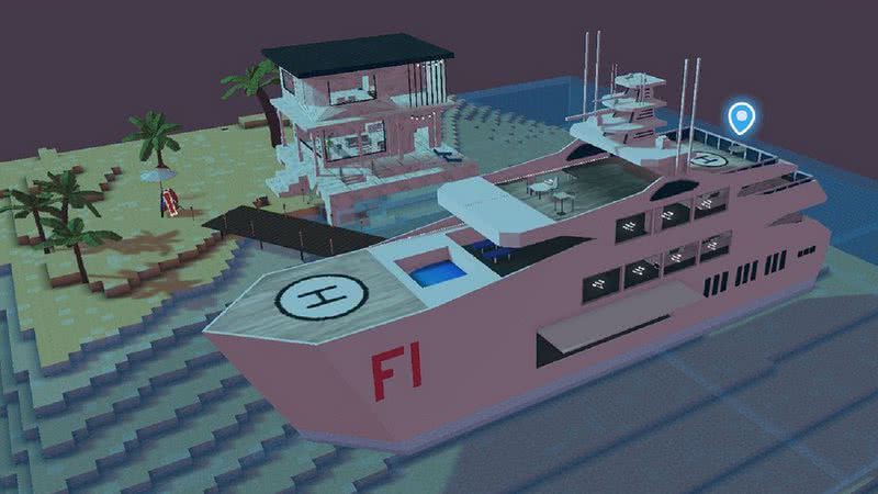 the metaflower super mega yacht