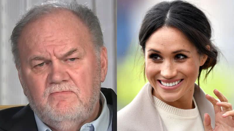 Thomas Markle e Meghan Markle - Reprodução/Vídeo/Good Morning American e Getty Images