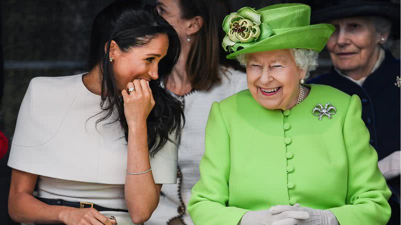 Meghan e Elizabeth II durante evento - Getty Images