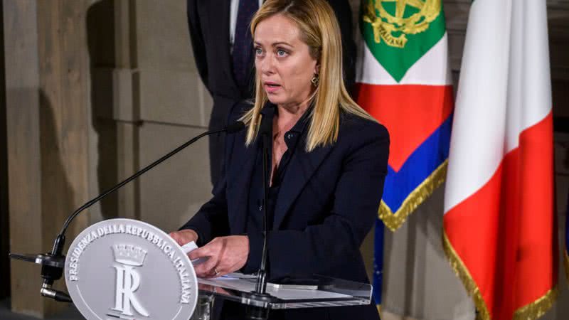 A primeira-ministra italiana, Giorgia Meloni - Getty Images