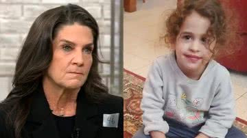 Liz Hirsh Naftali e sua sobrinha-neta, Abigail Mor Idan, criança de 4 anos liberta pelo Hamas no domingo, 26 - Reprodução/Vídeo/YouTube/@CBSMornings / Reprodução/X