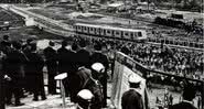 Inauguração do metrô de São Paulo, em 1972 - Divulgação/ Metrô