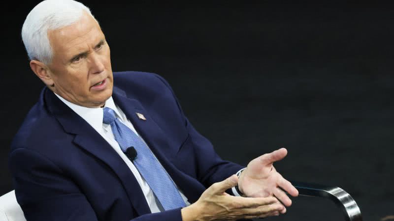 Mike Pence durante evento oficial - Getty Images