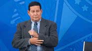 Mourão durante evento do governo - Getty Images