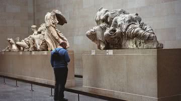 Foto mostra o interior do Museu Britânico - Getty Images