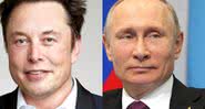 Elon Musk e Vladimir Putin - Wikimedia Commons