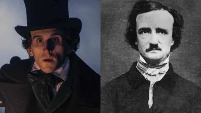 Edgar Allan Poe: Ficção e realidade - Divulgação/Netflix e Domínio Público