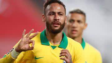 O jogador Neymar - Getty Images