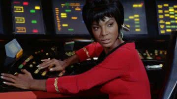 Nichelle Nichols como a tenente Uhura em “Star Trek” - Divulgação/Netflix