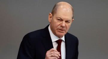 Olaf Scholz neste domingo, 27 - Getty Images