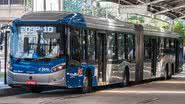 Imagem de um ônibus da capital paulista - Licença Creative Commons via Wikimedia Commons