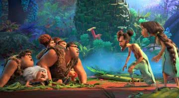 Cena do trailer de Os Croods 2 - Divulgação - Universal