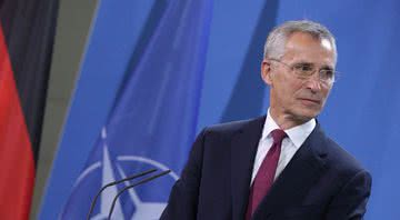 Jens Stoltenberg, o secretário-geral da Otan, em novembro de 2021 - Getty Images