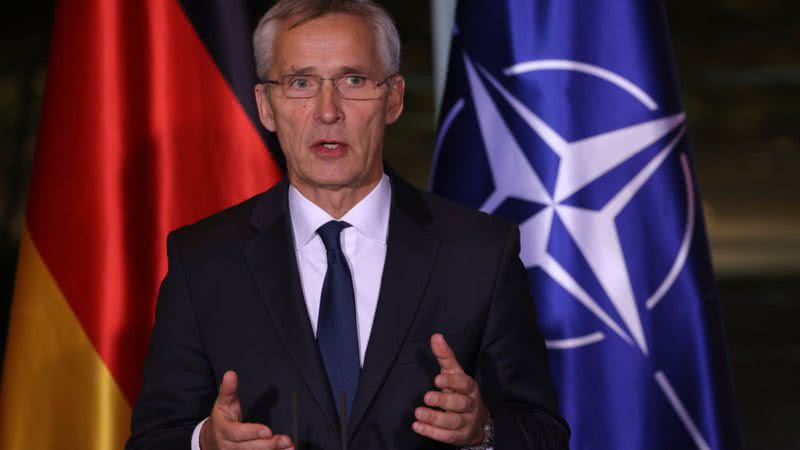 Jens Stoltenberg, chefe da Otan - Getty Images