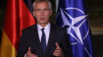 Jens Stoltenberg, chefe da Otan - Getty Images