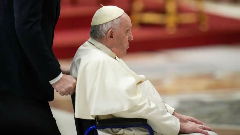 Fotografia do Papa em janeiro deste ano - Getty Images