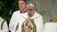 Papa Francisco durante celebração religiosa - Getty Images