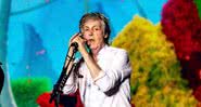 Paul McCartney durante show em 2018 - Wikimedia Commons