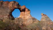 Cânion do Parque Nacional da Serra da Capivara, no Piauí - Reprodução/Twitter/Whinderson