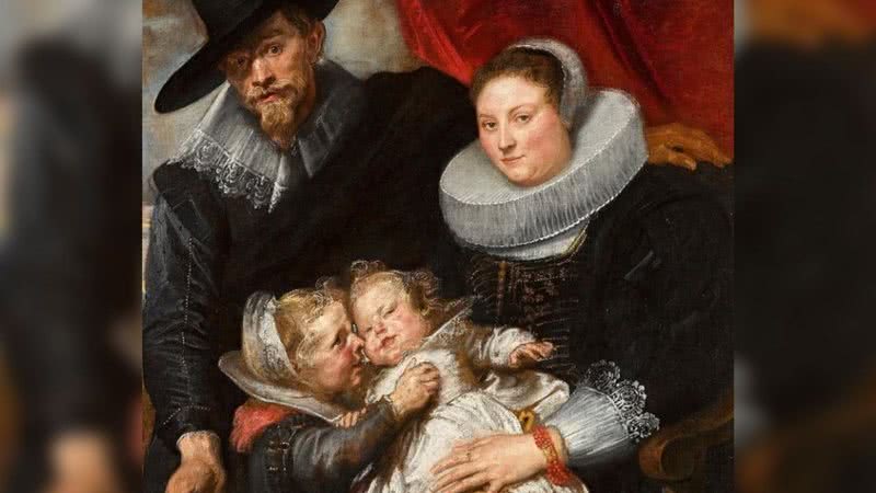 Fotografia do quadro criado por Anthony Van Dyck - Divulgação/ Haydon Perrior/ Instagram/ @sothebys