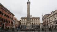 Piazza Colonna, na Itália - Getty Images