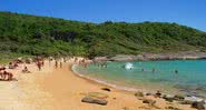 A praia de Guarapari, no Espírito Santo - Divulgação