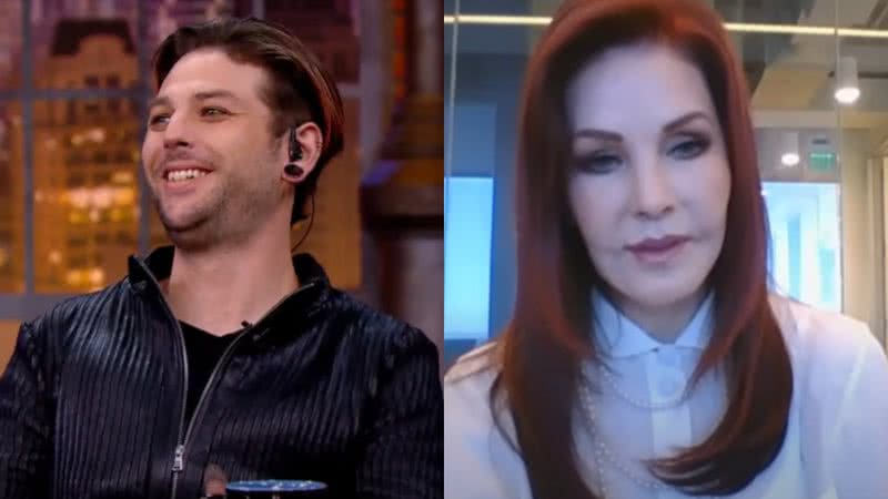 Navarone Garcia e Priscilla Presley - Reprodução/Vídeo/Youtube