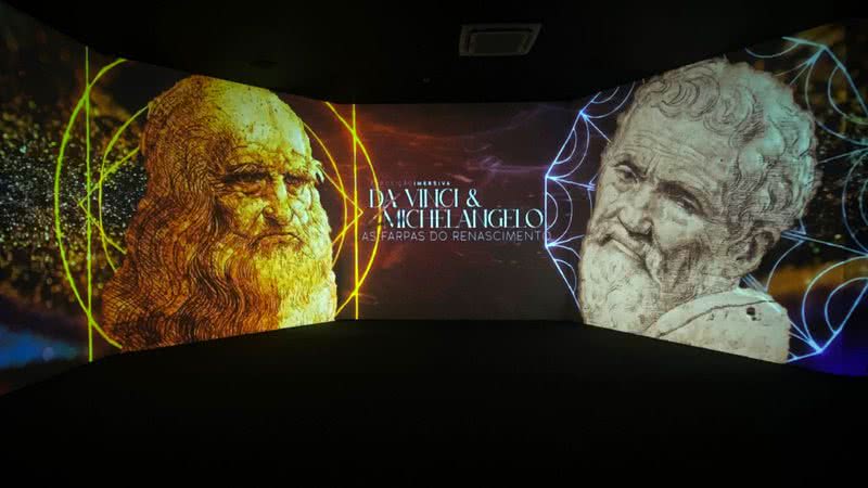 Registro da exposição 'DaVinci & Michelangelo - As Farpas do Renascimento' - Aventuras na História