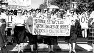 Protestos contra os crimes cometidos durante a Ditadura na Argentina - Abuelas de Plaza de Mayo