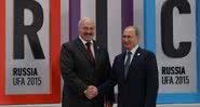 Vladimir Putin e Alexander Lukashenko - Getty Images