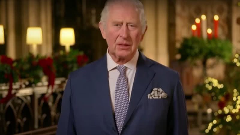 Trecho de vídeo em que Charles III faz seu discurso - Divulgação/ Palácio de Buckingham