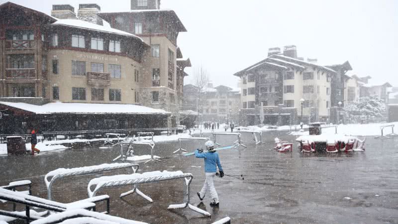 O resort Palisades Tahoe, nos EUA - Getty Images