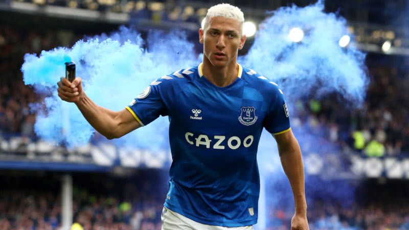 O jogador Richarlison - Getty Images