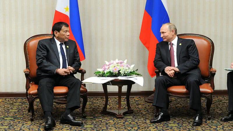 Rodrigo Duterte e Vladimir Putin - Wikimedia Commons