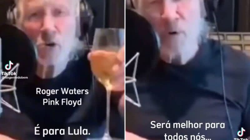 Roger Waters em vídeo de 2020 - Divulgação/TikTok