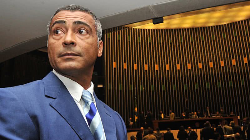 O senador Romário - José Cruz/ABr